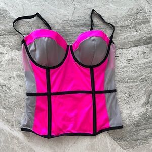 VICTORIA SECRET Colour Block Corset top
